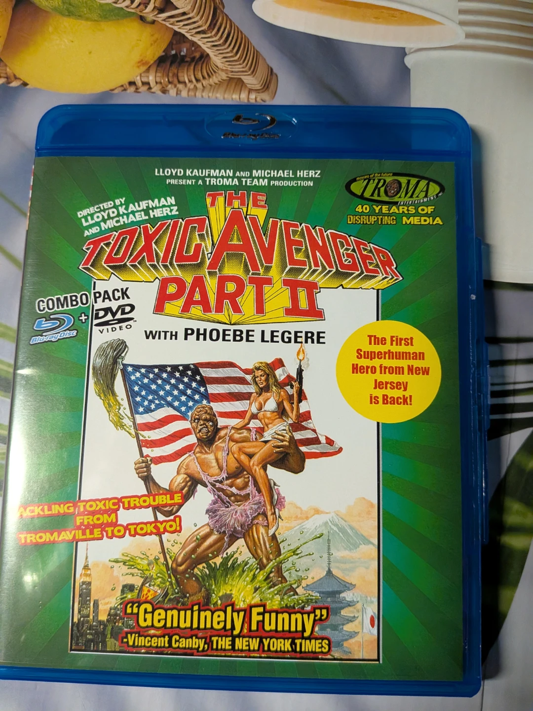 The Toxic Avenger Part II Blu-ray/DVD Combo Pack