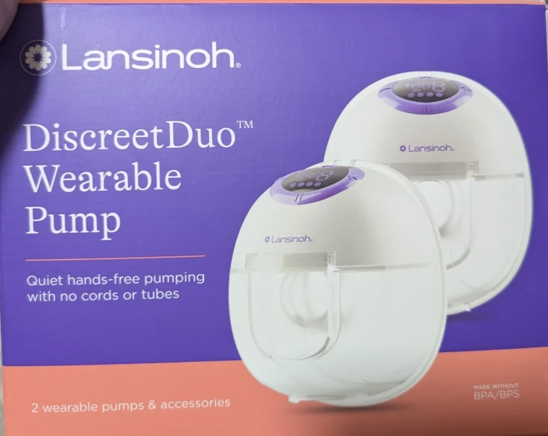 Lansinoh DiscreetDuo Wearable Breast Pump