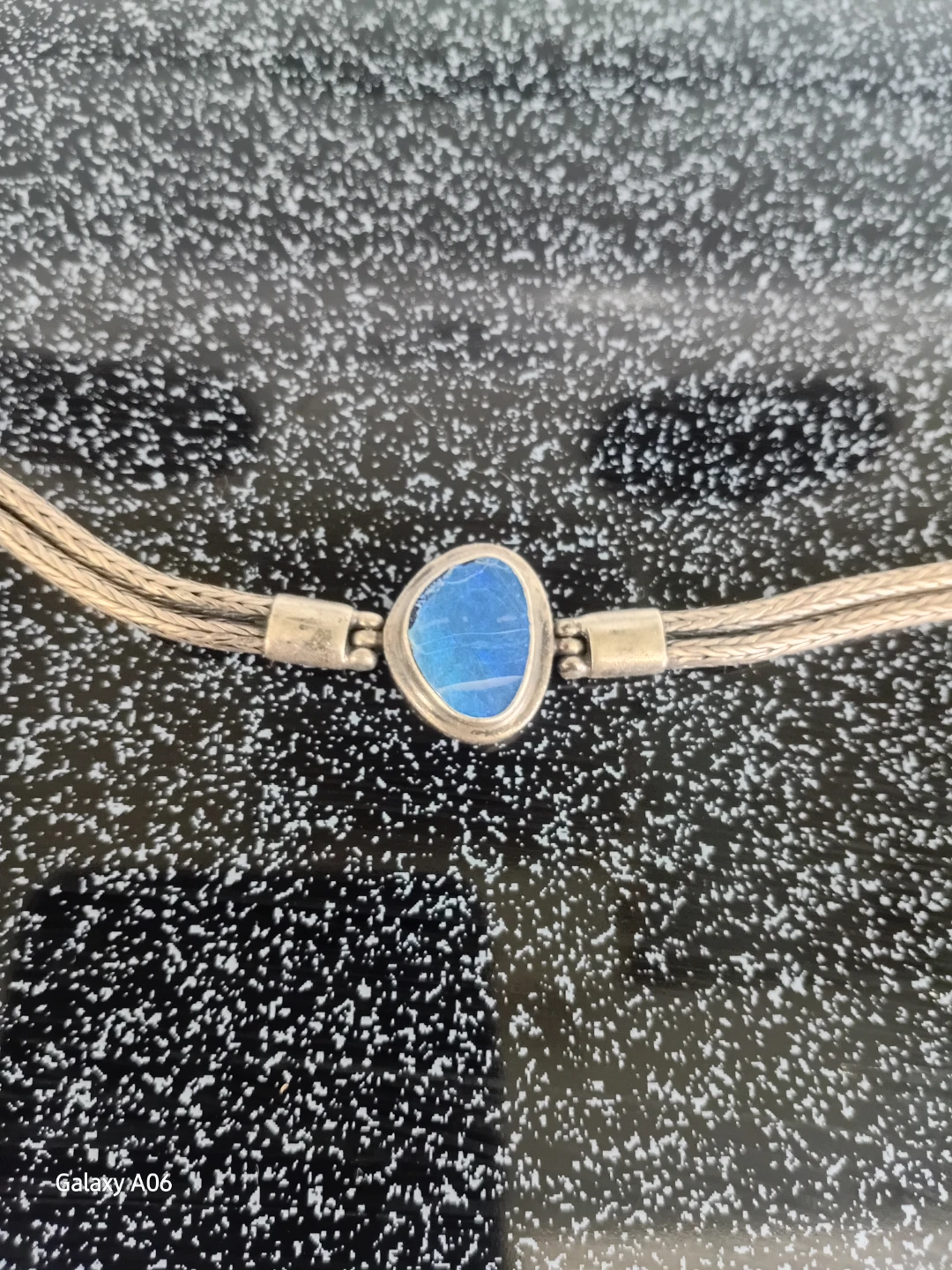 Opal & Silver Bracelet Custom Made