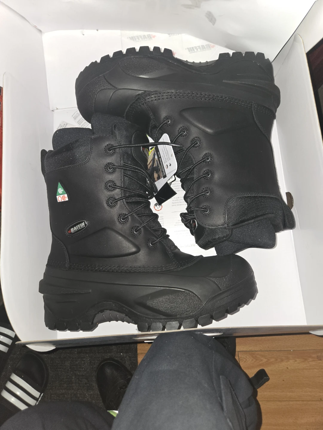 Baffin Workhorse (STP) Men's Black Winter Boots Size 10 - photo 3