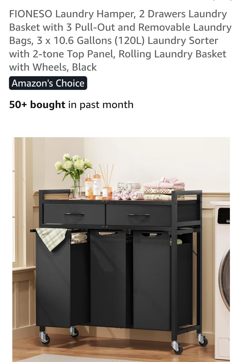 Laundry hamper*new* - photo 2