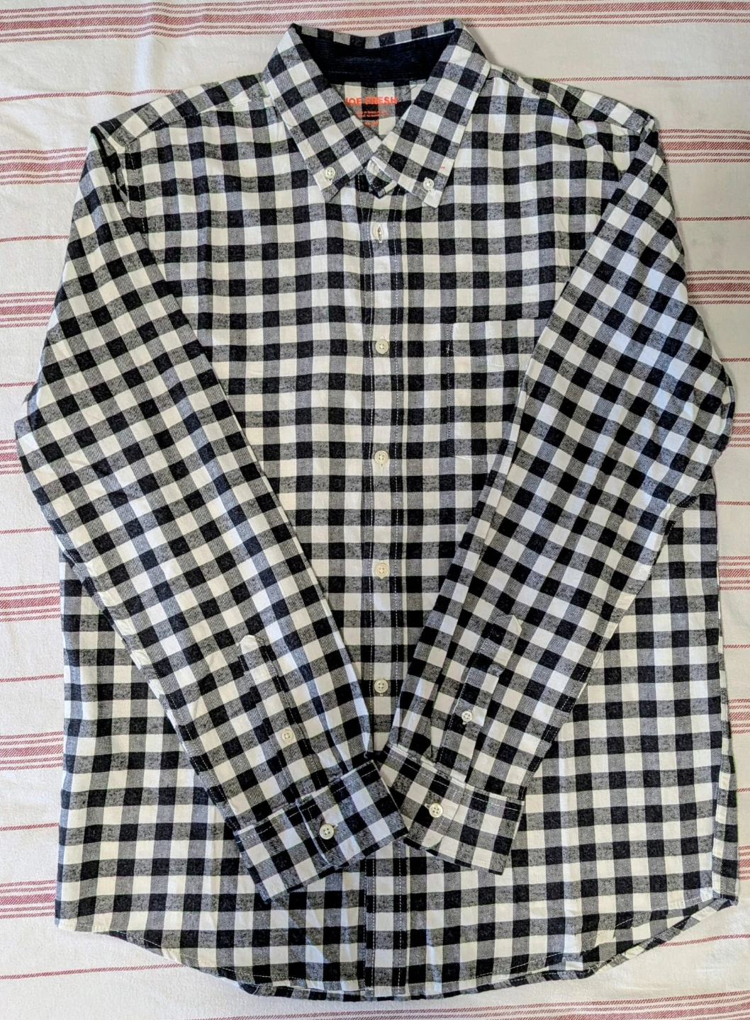 Joe Fresh Men's Gingham Button-Up Shirt