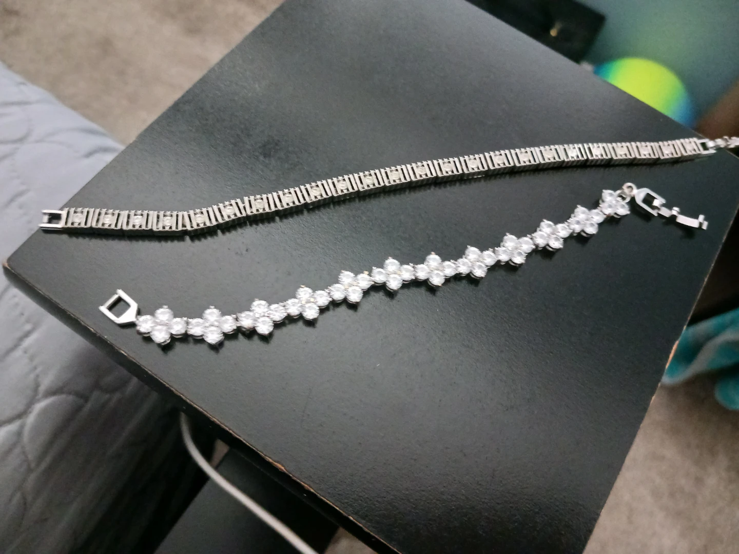 2 CZ Crystal Bracelets - photo 2