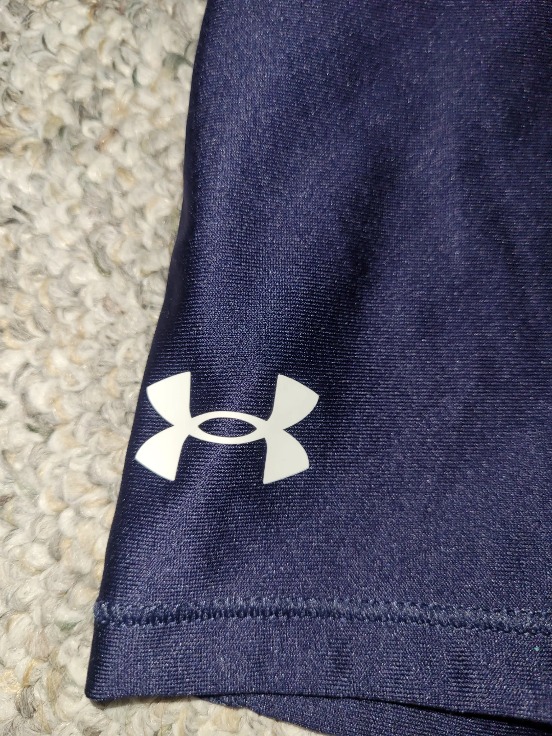 Under Armour Navy Blue Compression Shorts - photo 2