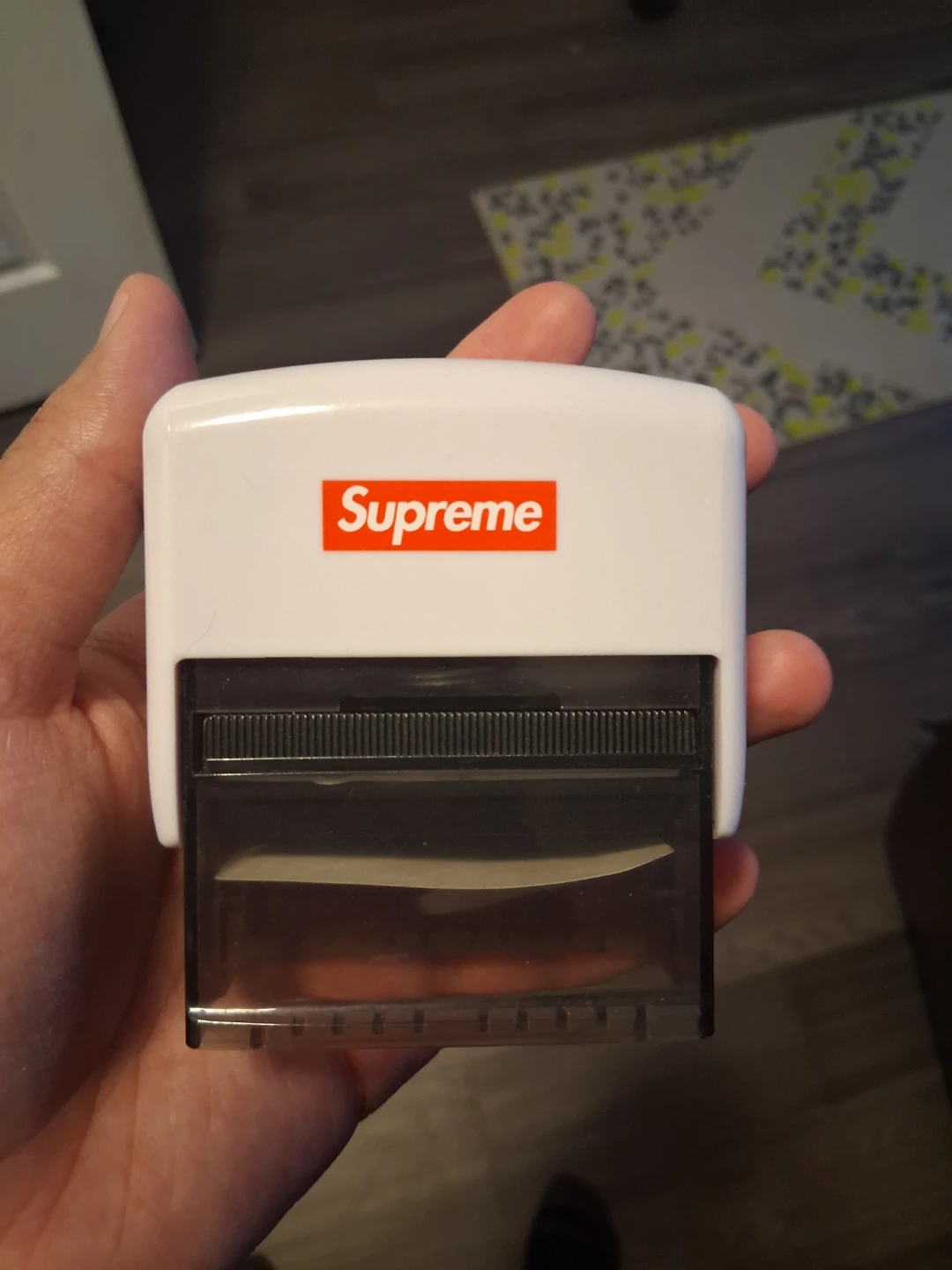 Supreme White Stamp