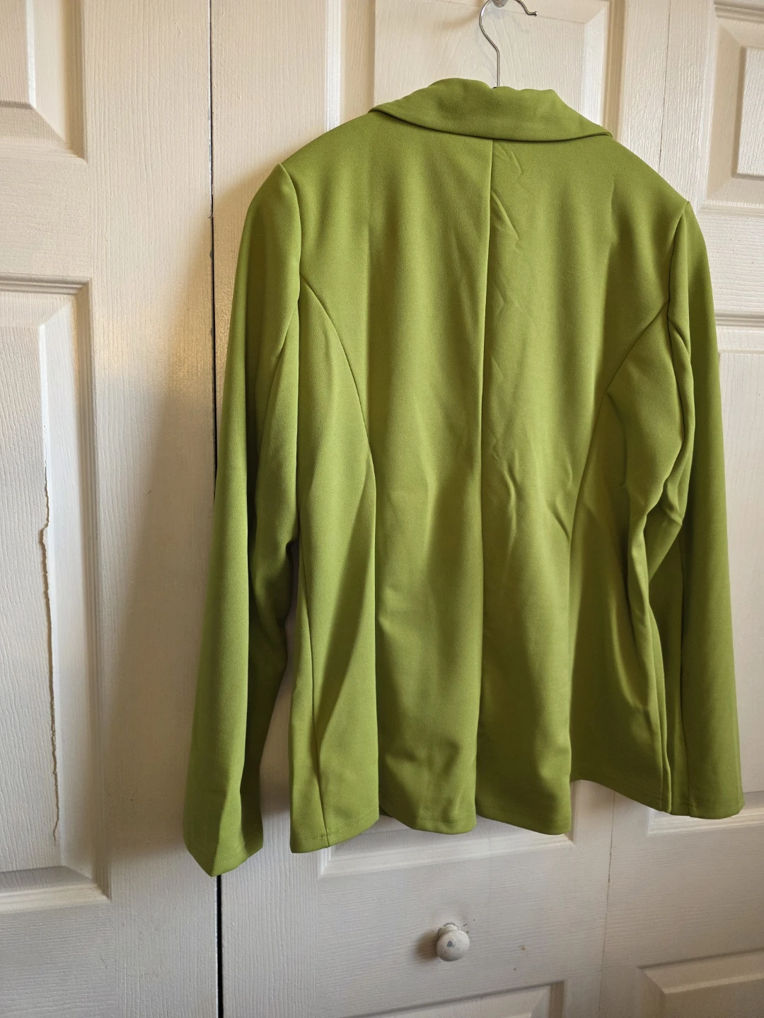 Lime Green Blazer and Pants Set - photo 2