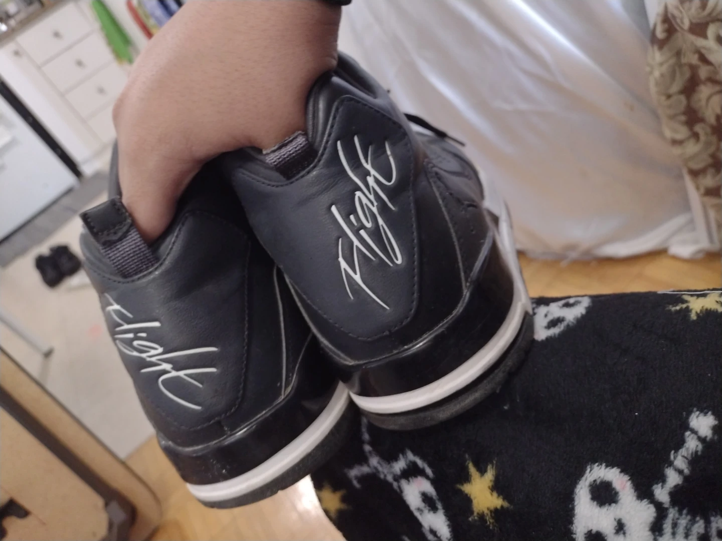 Black Jordan Flight Sneakers - photo 3