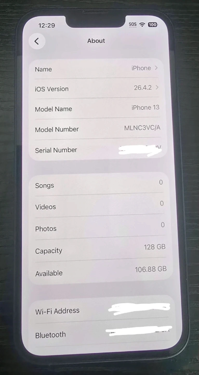 Apple iPhone 13, 128 GB, No SIM Restrictions - iOS 26 - photo 2
