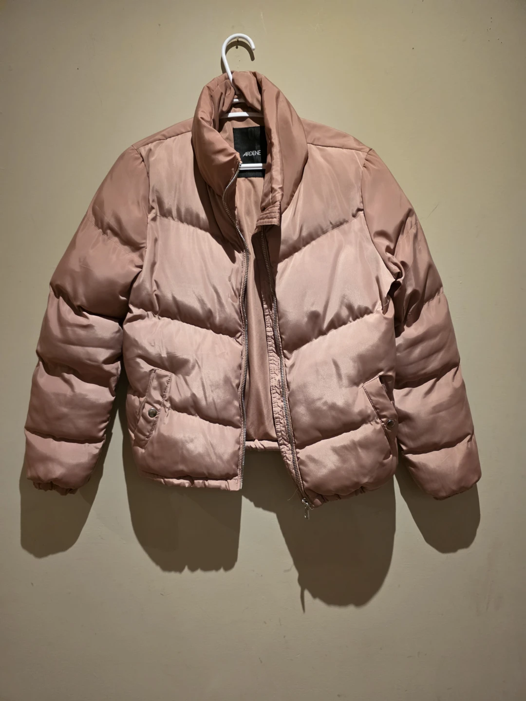 Ardene Pink Puffer Jacket