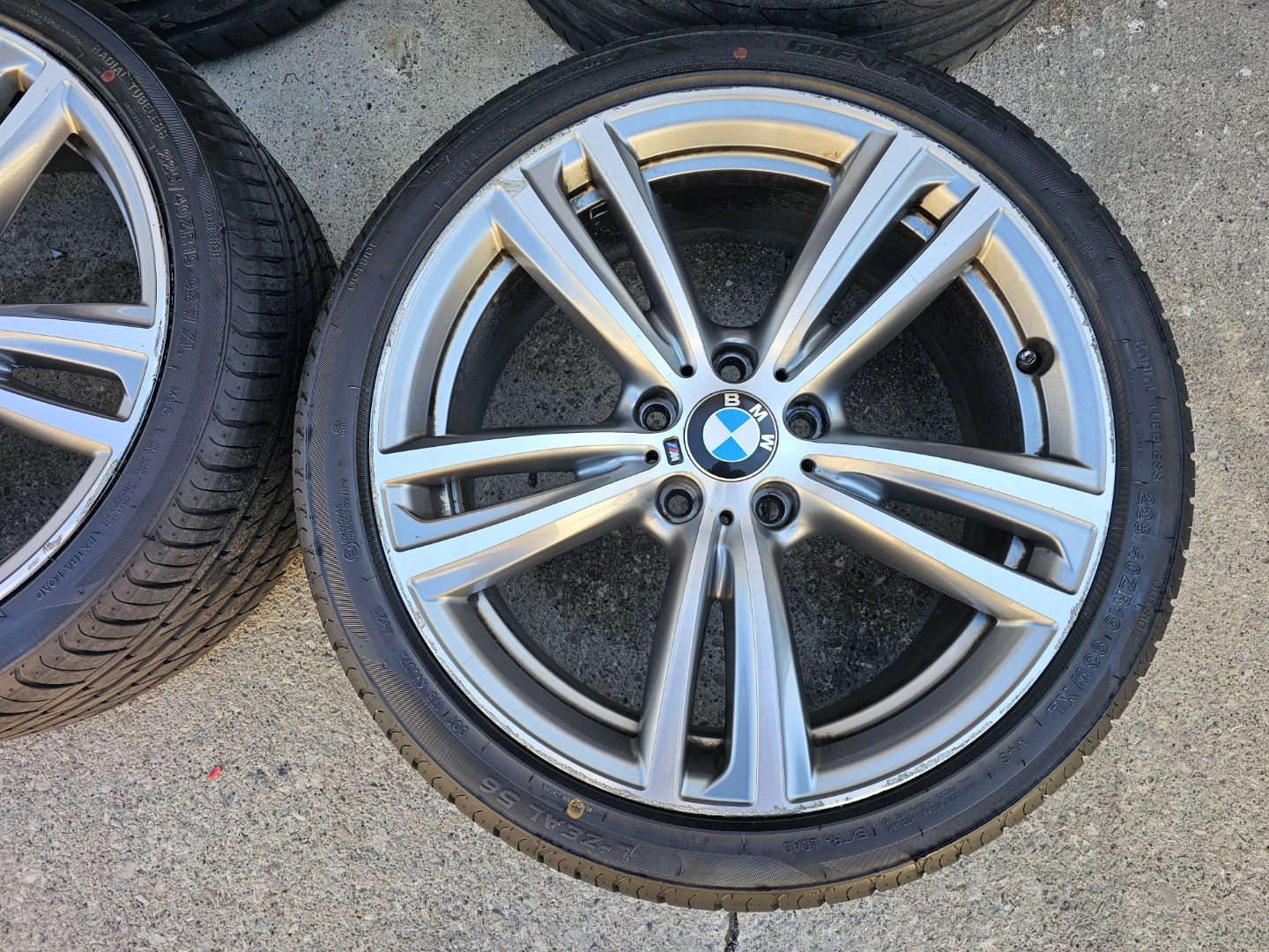 BMW 3, 4 SERIES (M-SPORT) O.E.M RIMS AND TIRES - photo 2