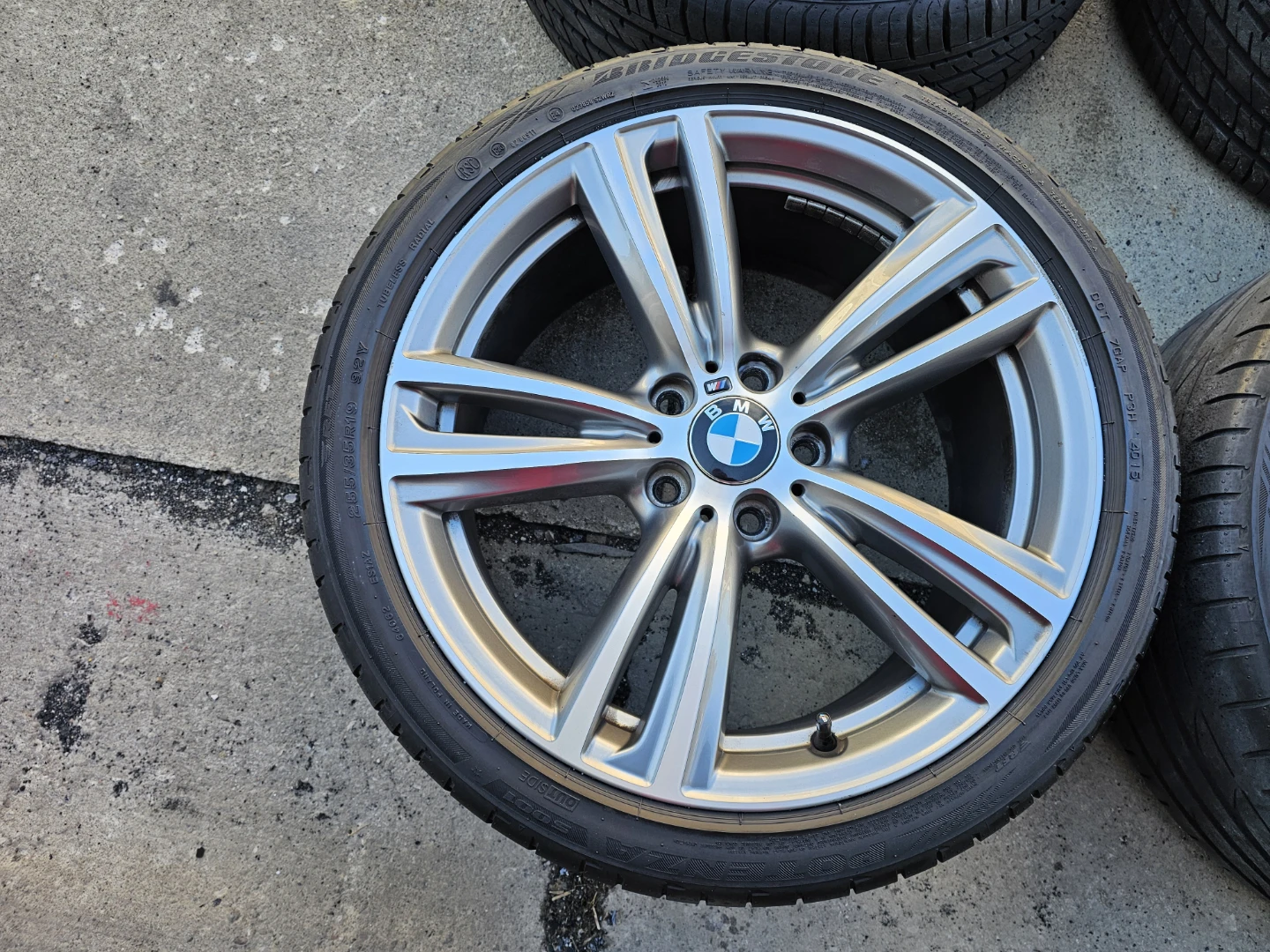 BMW 3, 4 SERIES (M-SPORT) O.E.M RIMS AND TIRES - photo 3