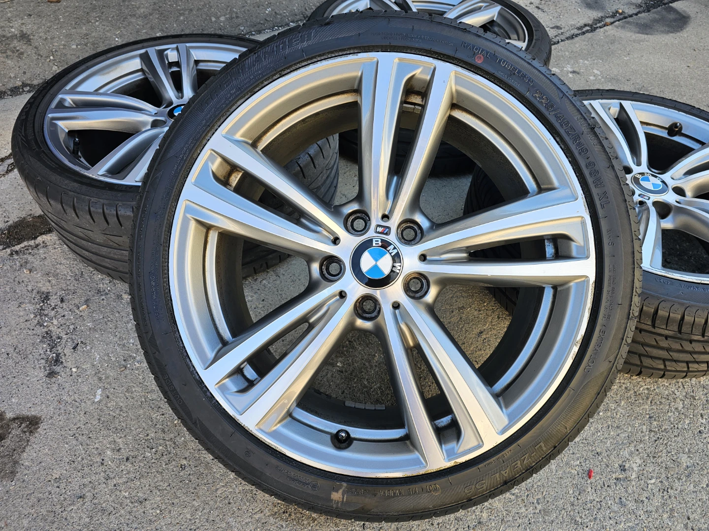 BMW 3, 4 SERIES (M-SPORT) O.E.M RIMS AND TIRES - photo 5