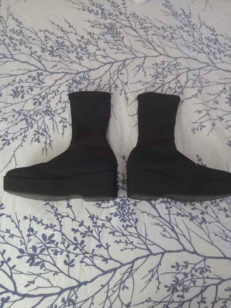 vagabond slip on wedge boots