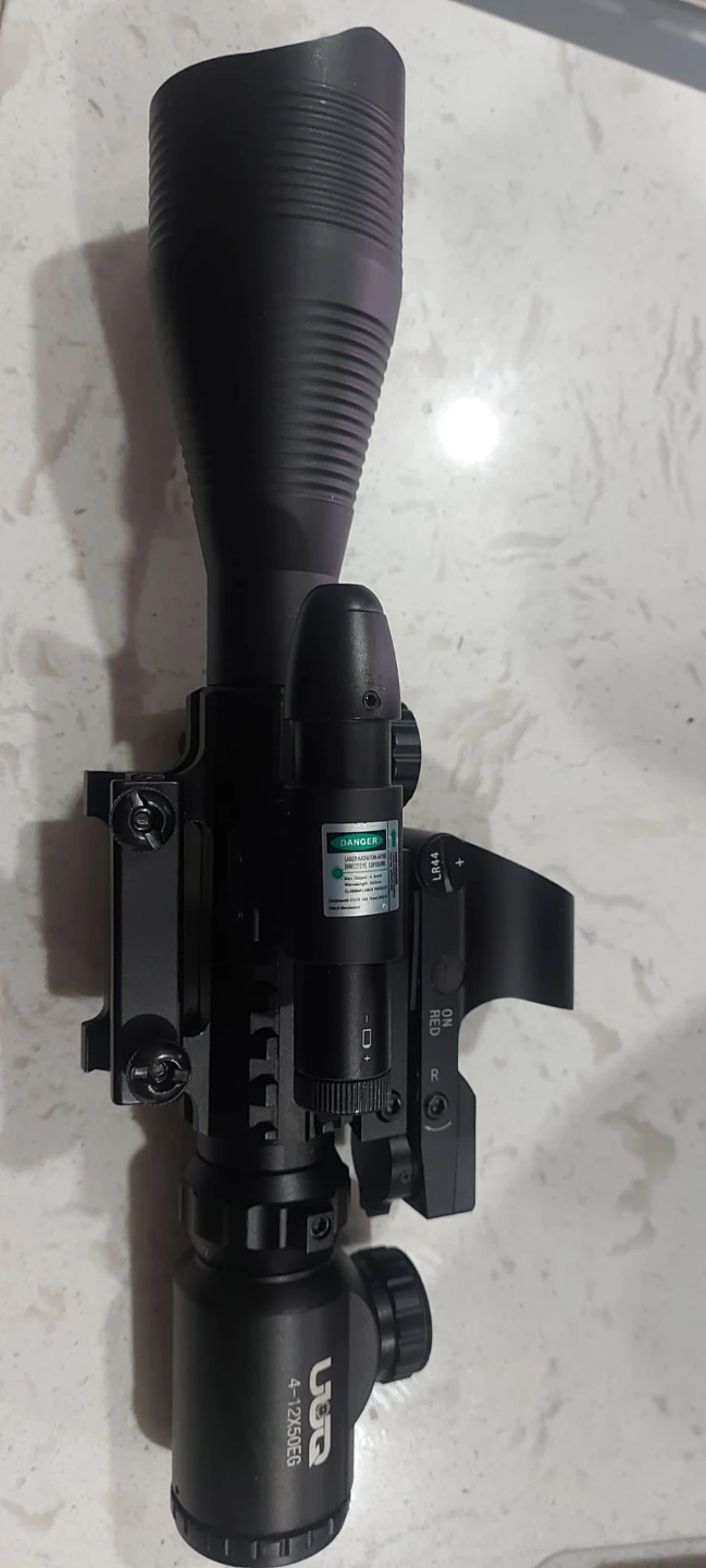 UTG 4-12x50EG Scope with Red Laser - photo 2