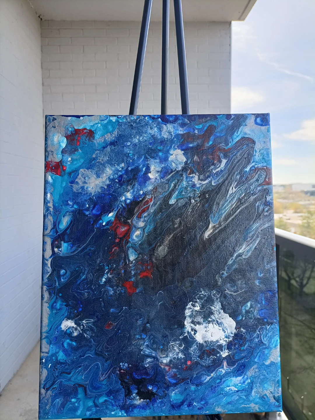 Abstract Fluid Art Painting