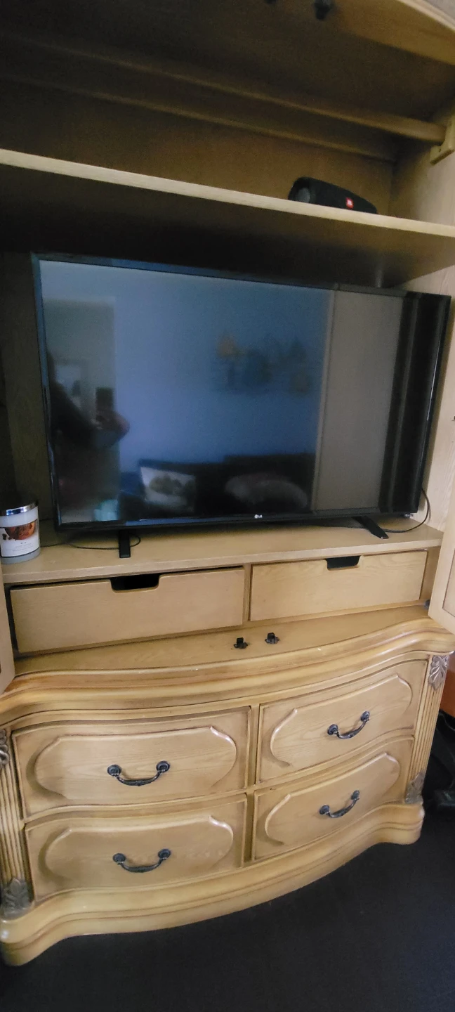 Solid Wood Armoire Dresser - photo 4