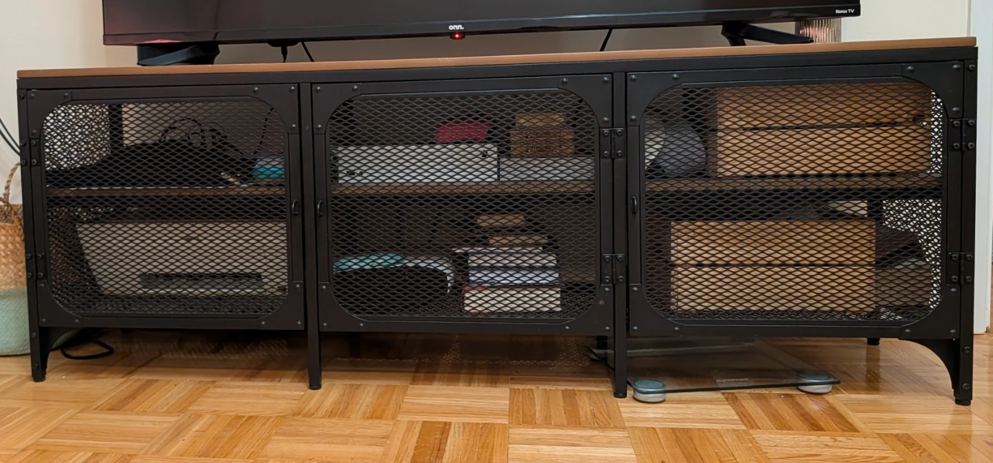 IKEA FJÄLLBO TV Bench Black