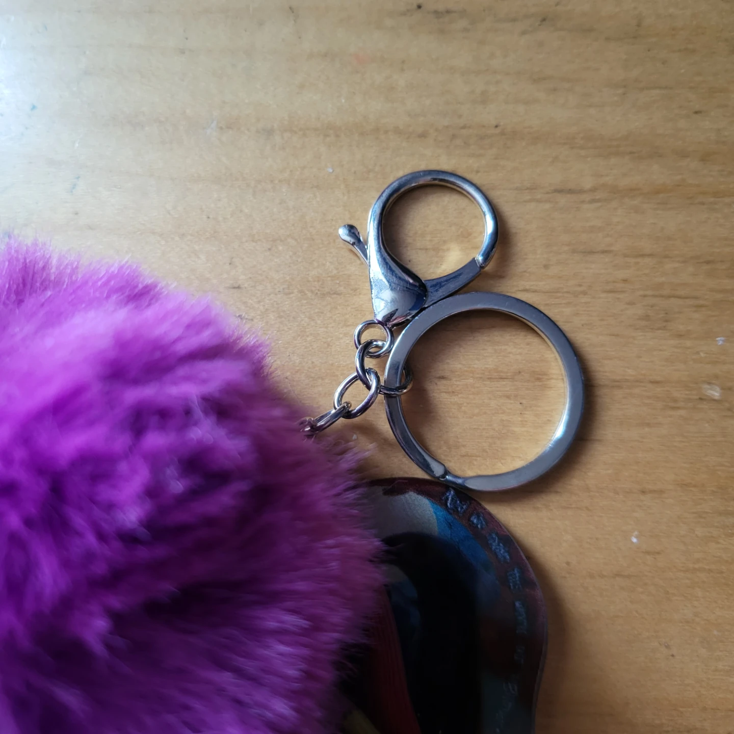 Nightmare Before Christmas Sally & Jack Keychain with Pom Pom - photo 2