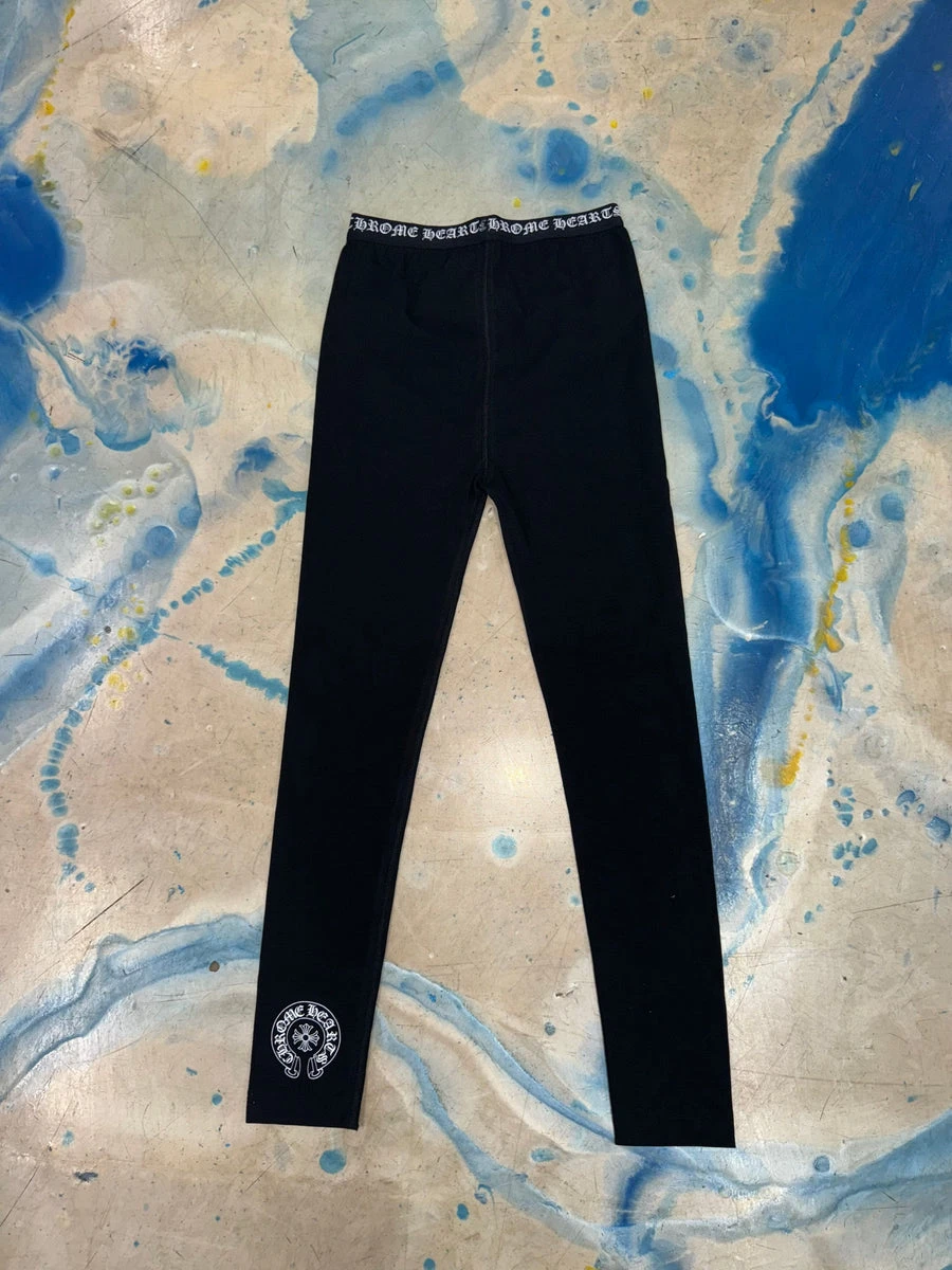 Chrome Hearts Black Leggings