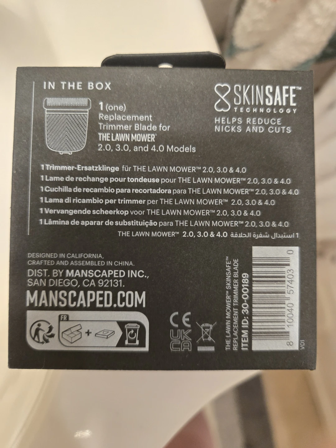 Manscaped Lawnmower Replacement heads - photo 3
