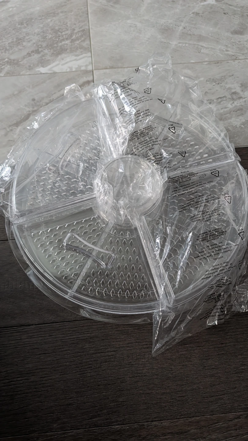 Chill It 8-Section Serving Tray with Ice Compartment - photo 2