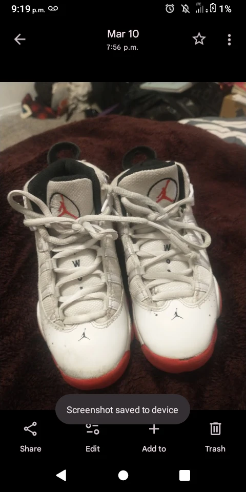 Jordan 6 Rings Toddler Shoes