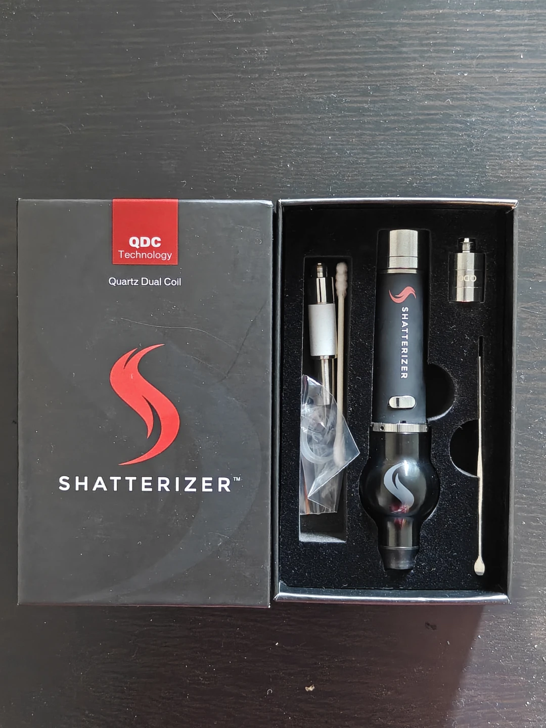 Shatterizer Dab Pen - Black Aluminum Globe - photo 2
