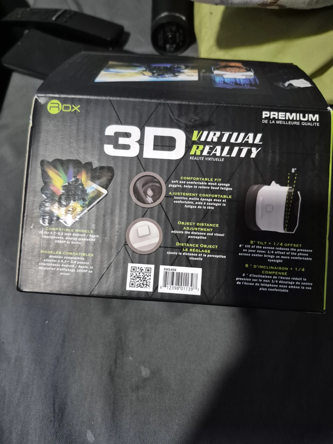 ROX 3D Virtual Reality Headset VR Goggles for Smartphones - photo 2