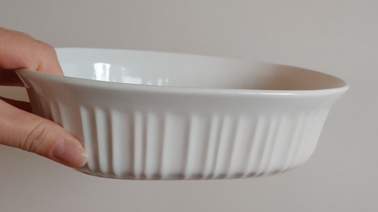 CorningWare White Oval Casserole Dish with Glass Lid - photo 5