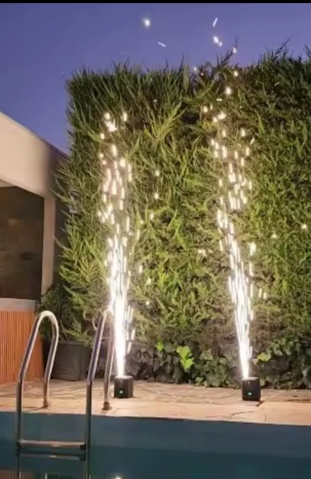 2 Fountain Sparkler machines
