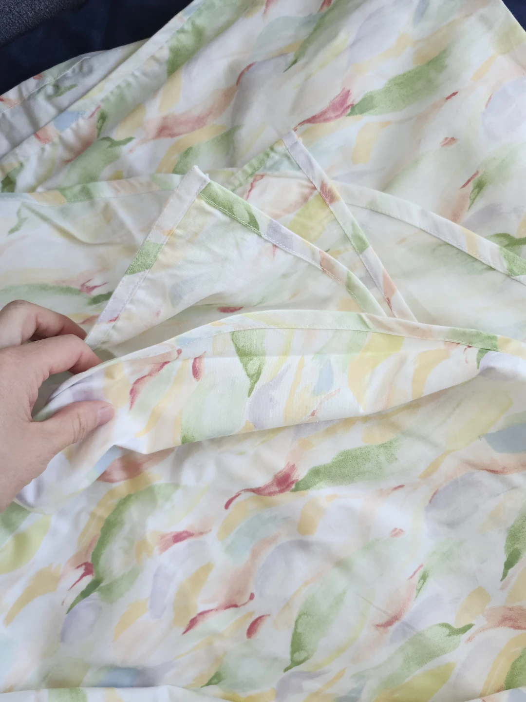 Watercolor Floral bed sheet - photo 2
