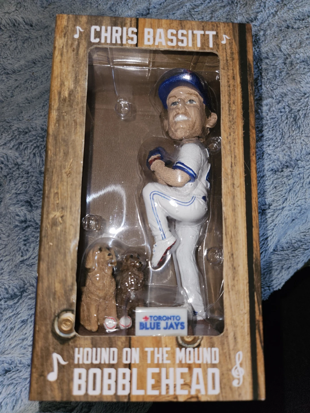 Chris Bassitt Hound on the Mound Bobblehead