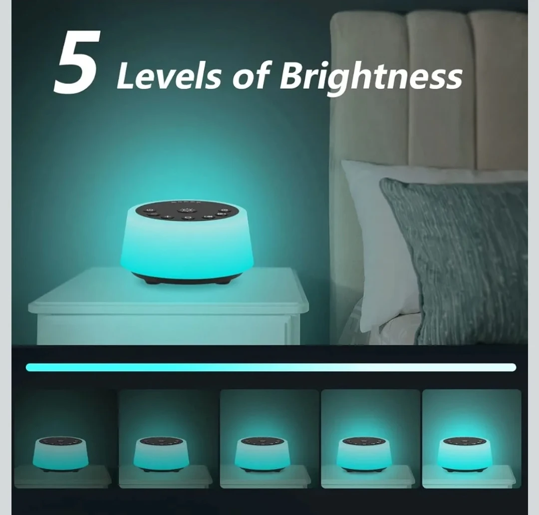 White noise sleep, Colourful Night Lamp Night Light - photo 4