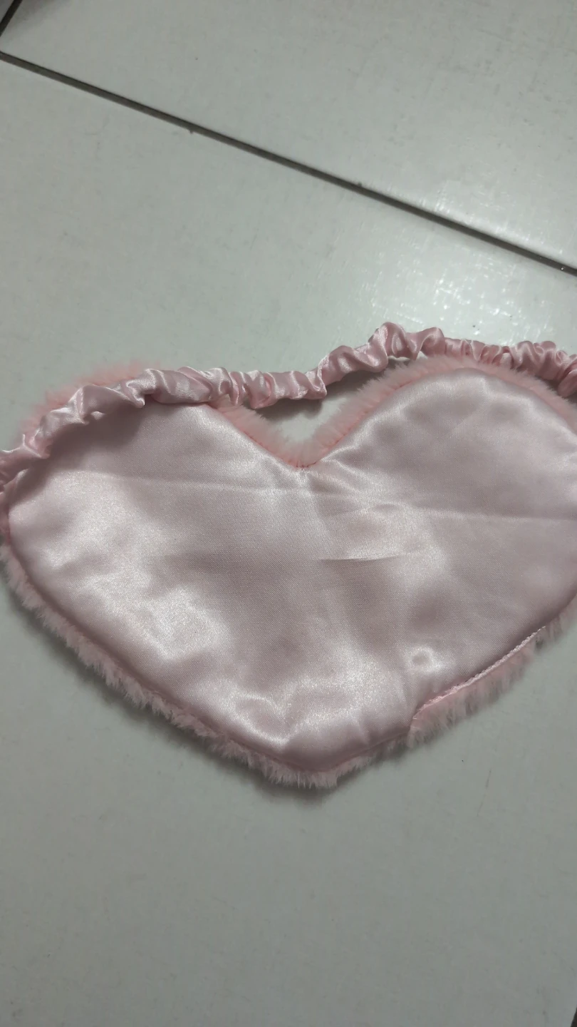Pink Heart Shaped Sleep Mask - photo 2