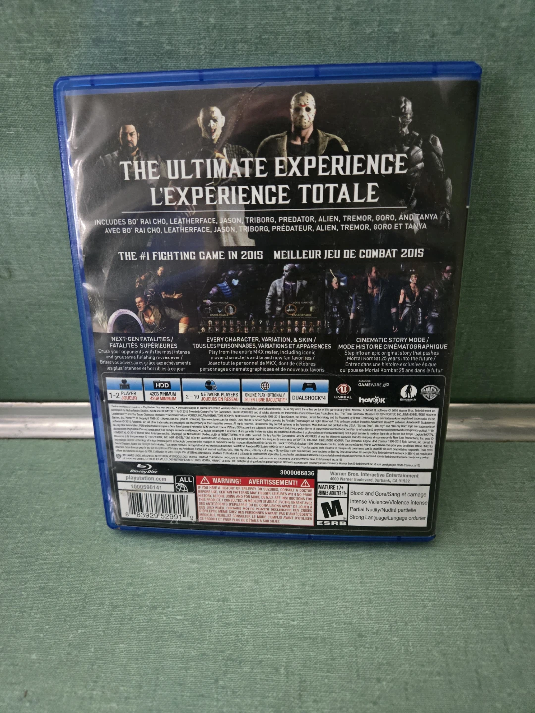 PS4 Mortal Kombat XL - photo 2