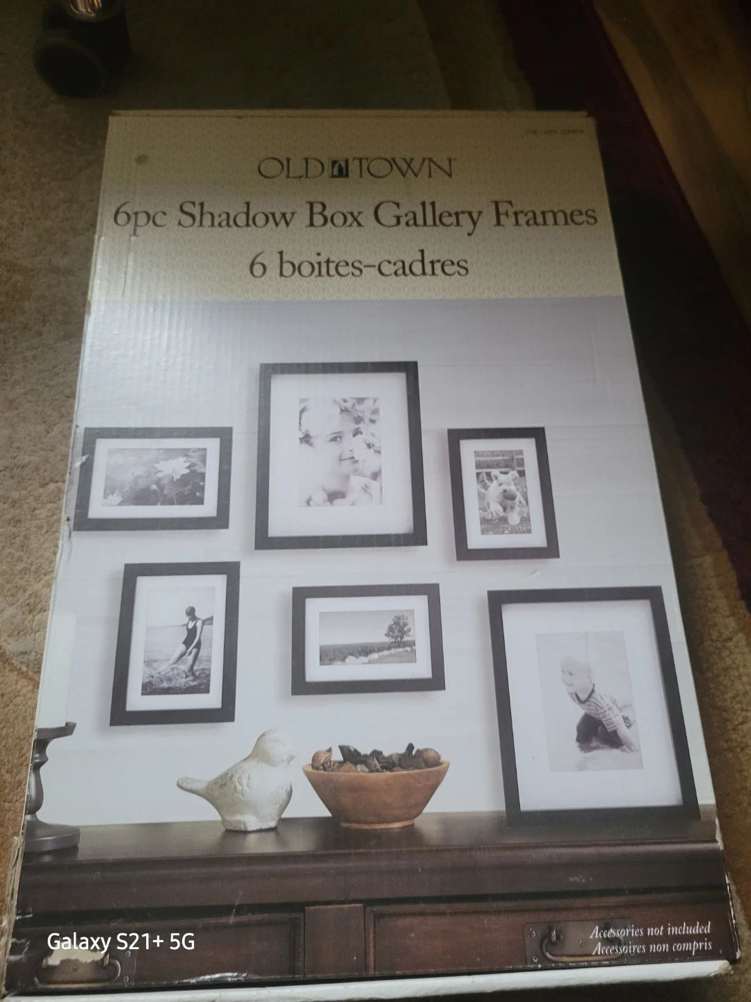 Old Town 6pc Shadow Box Gallery Frames