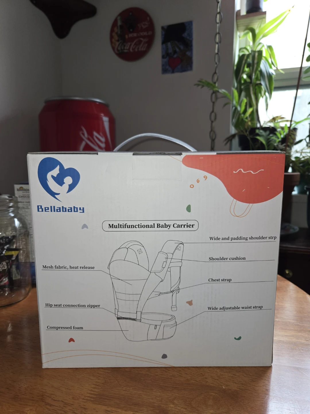Bellababy Baby Carrier Hip Seat - photo 4