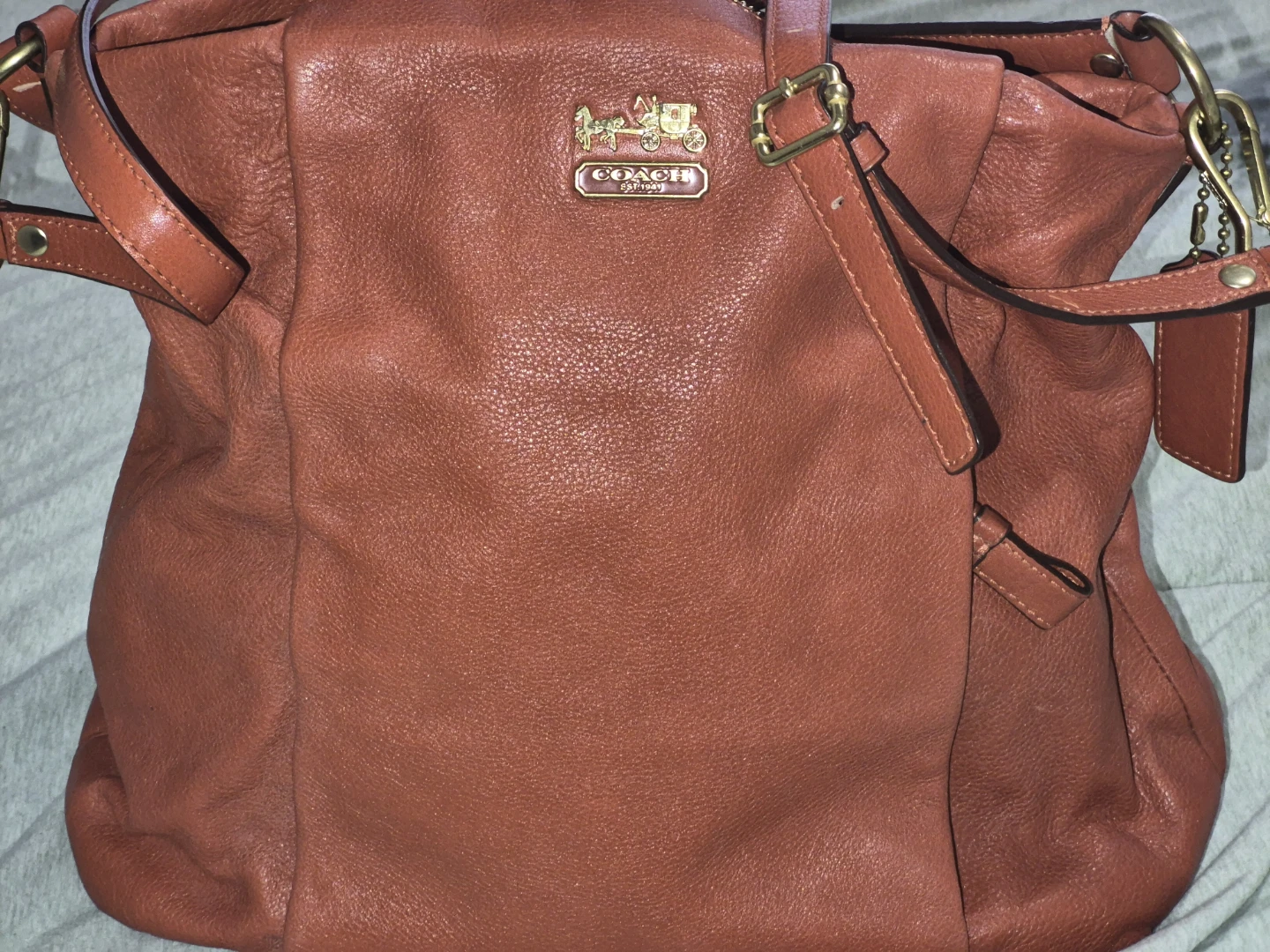 Coach Leather Shoulder Bag - photo 2