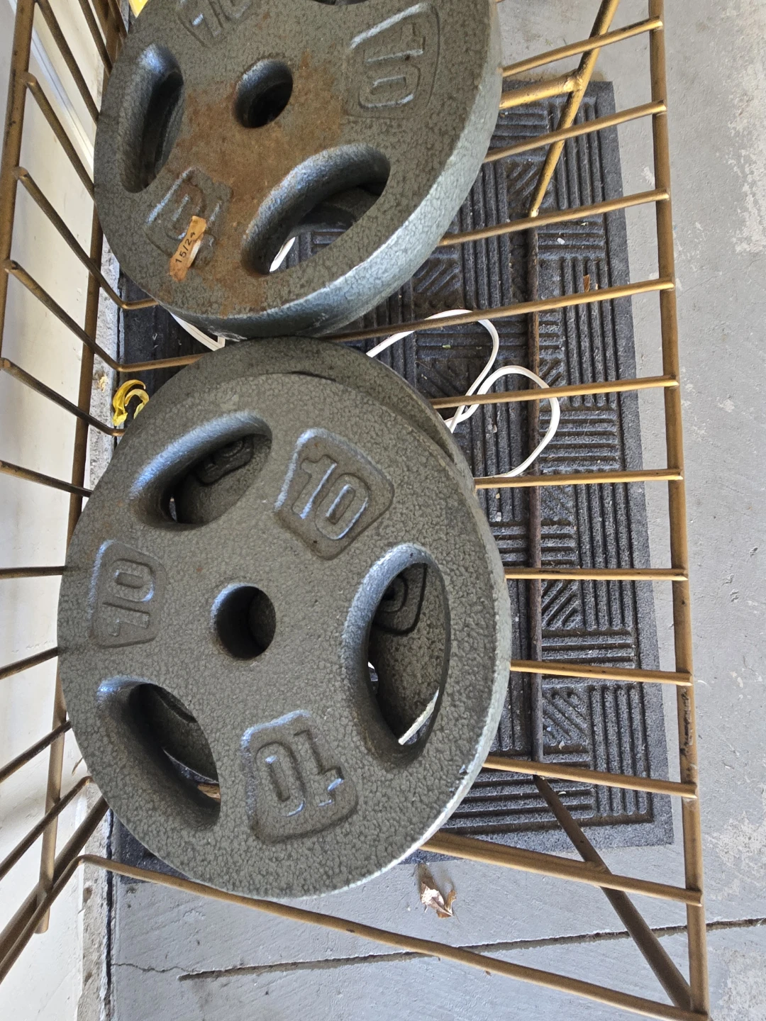4 x 10lb Weight Plates