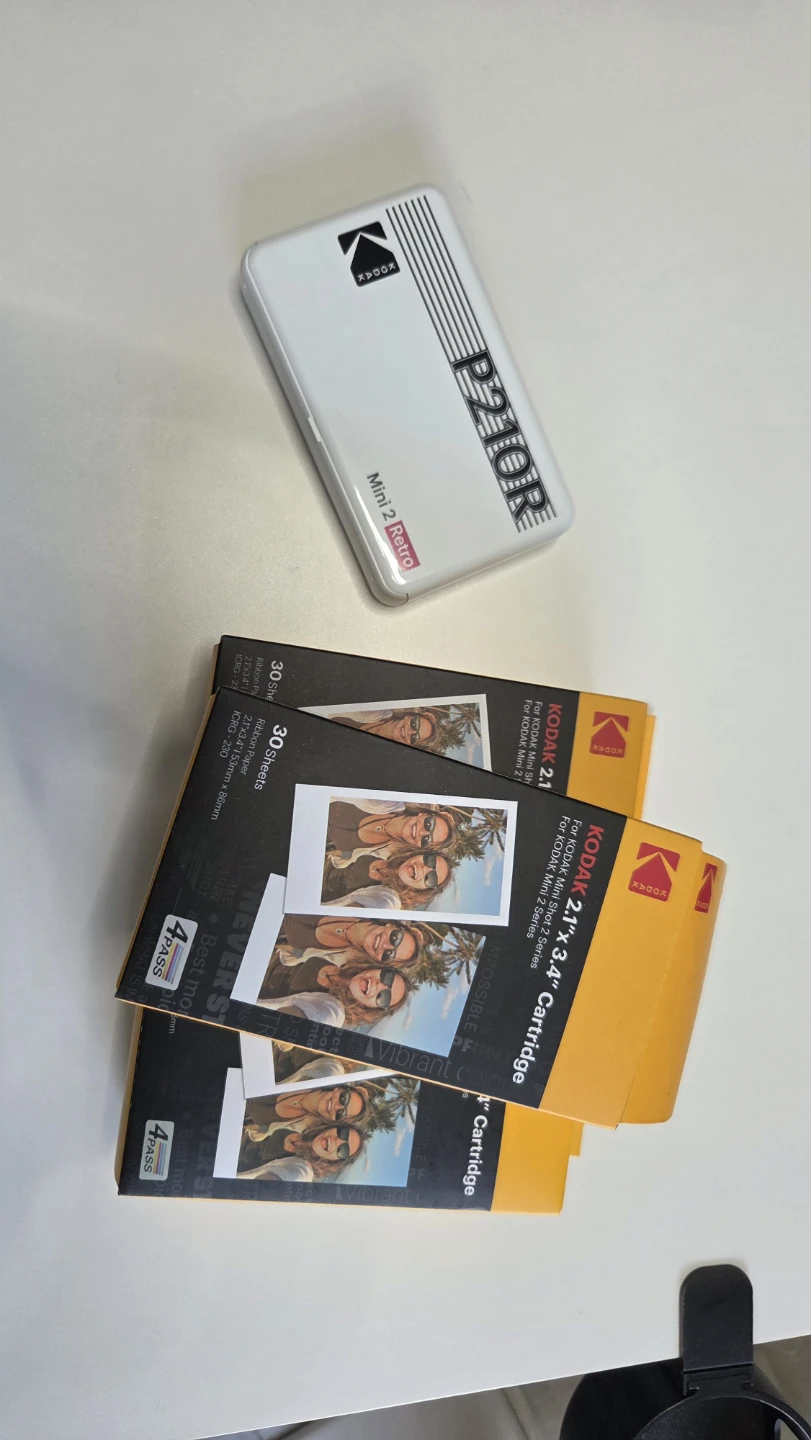 🌱Kodak Mini 2 Retro Printer and Photo Paper Cartridges