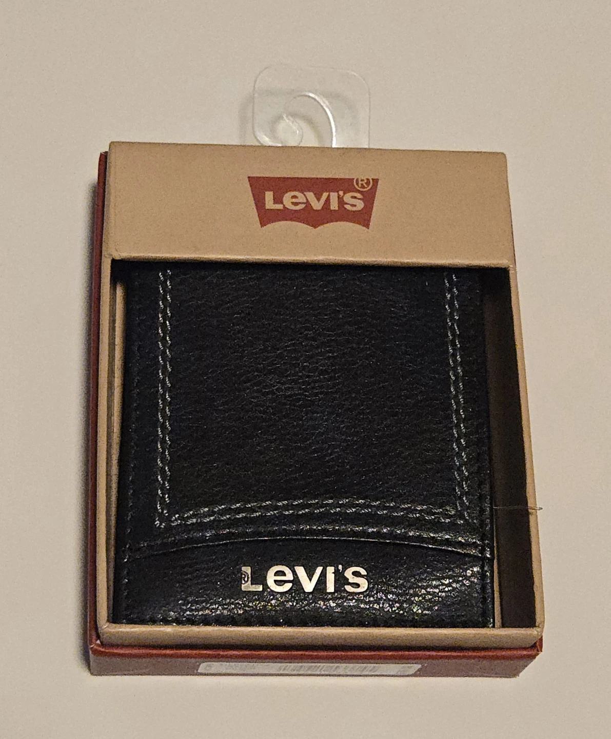 Levi's Black Bi-fold Wallet