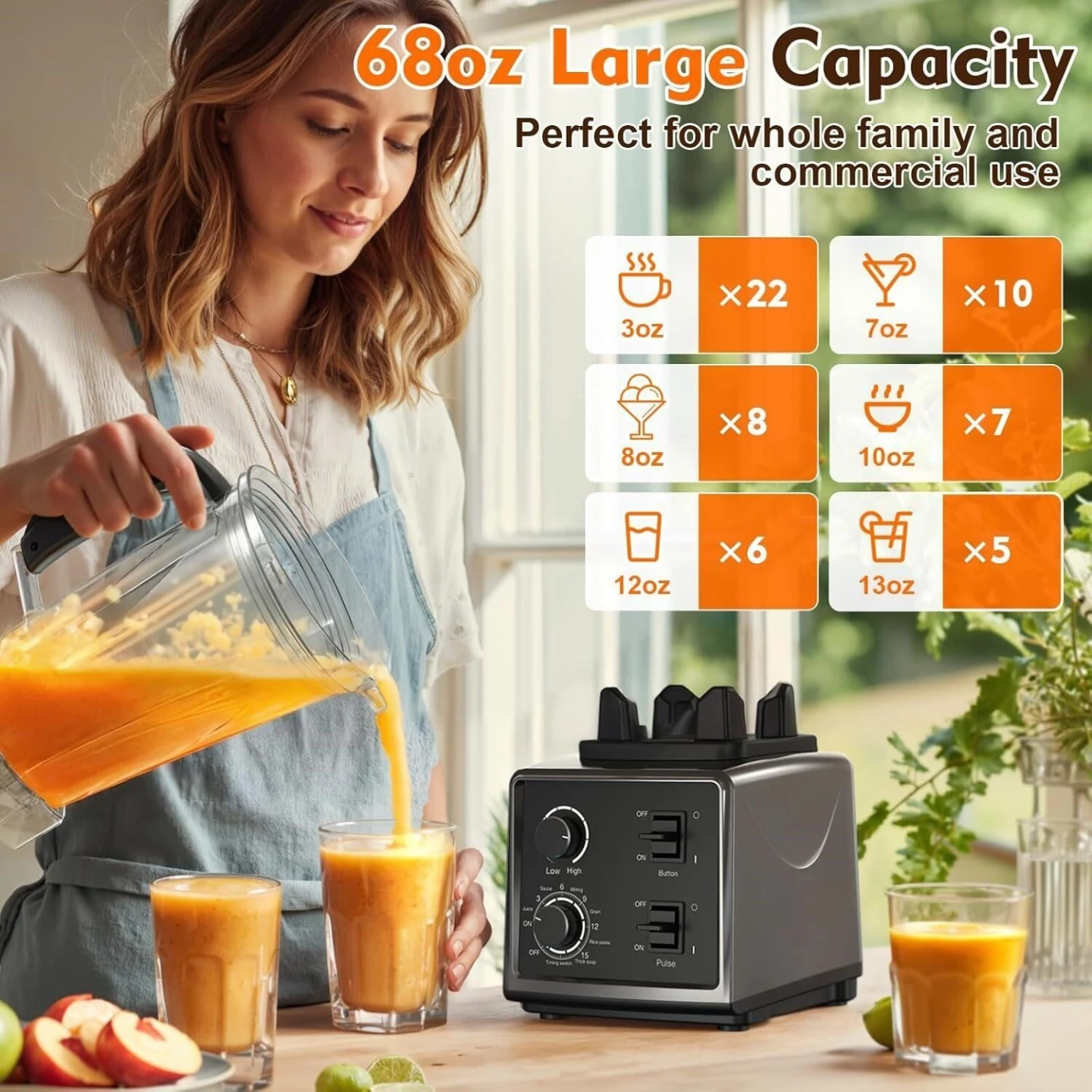 High Speed Blender 3-in-1 Combo – Like New, Full Set - photo 2