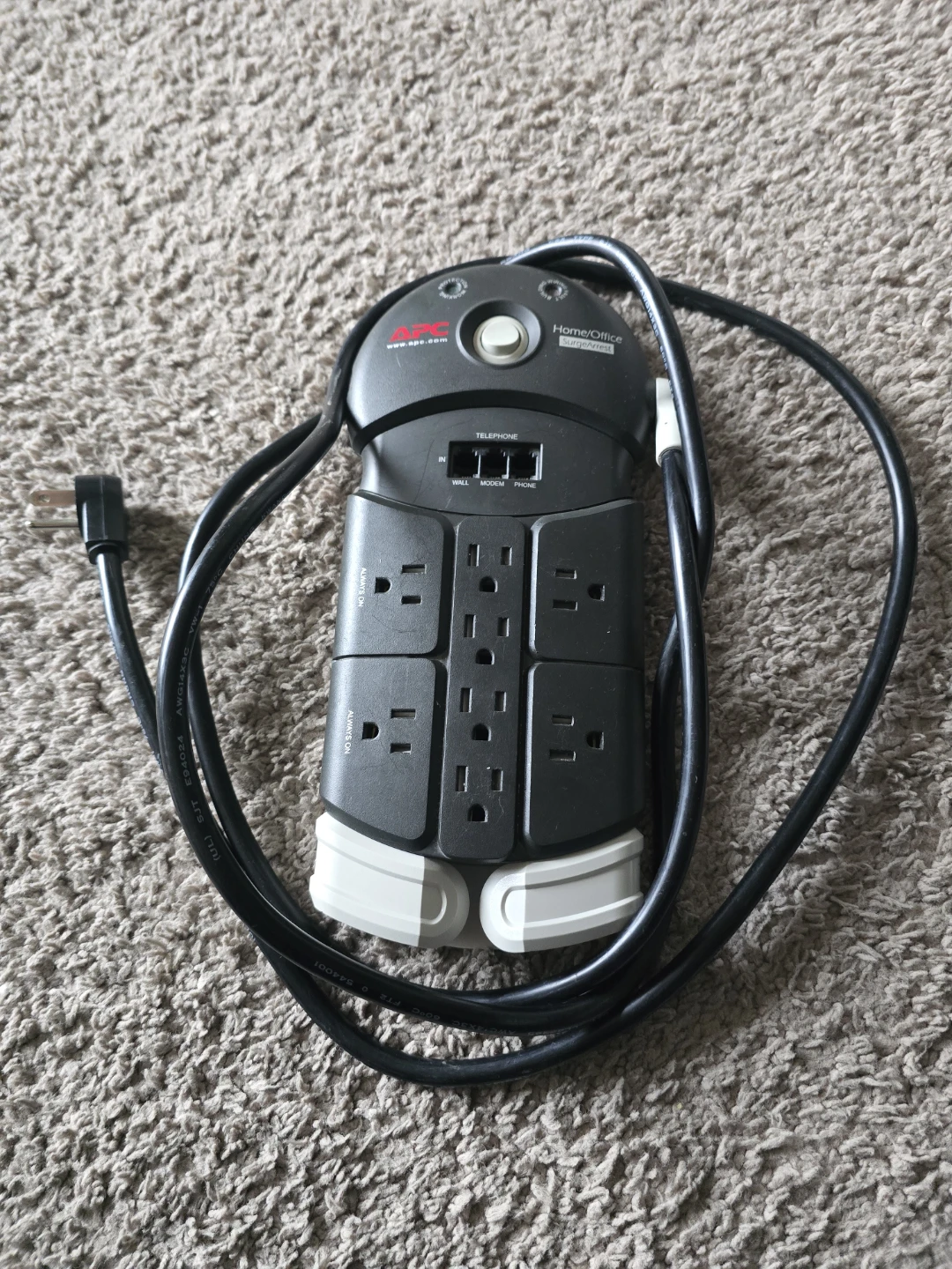 APC Surge Protector Power Bar