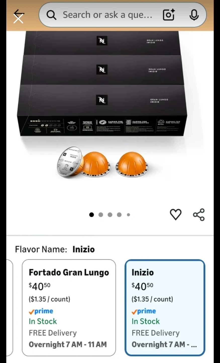 Nespresso VertuoPlus Coffee and Espresso Machine - photo 3