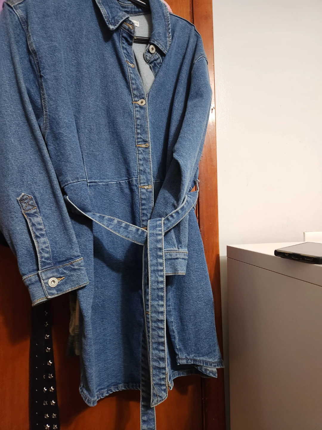 AND NOW THIS Denim Dress Size S - photo 3