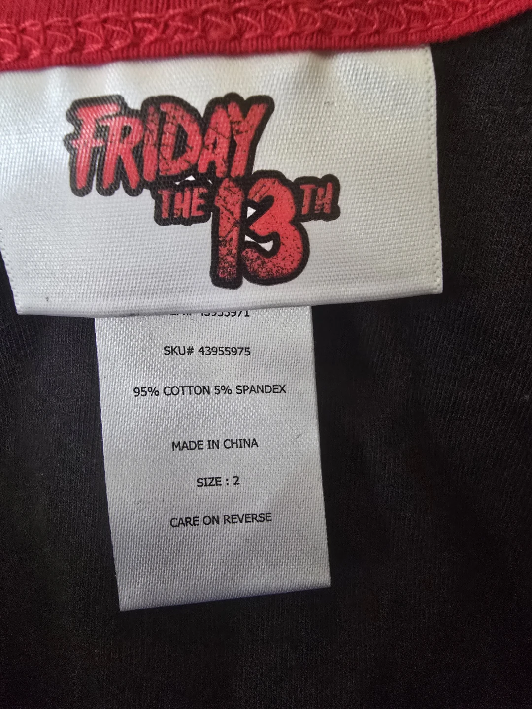 Torrid Friday the 13th cotton bralette Size 2 - photo 2