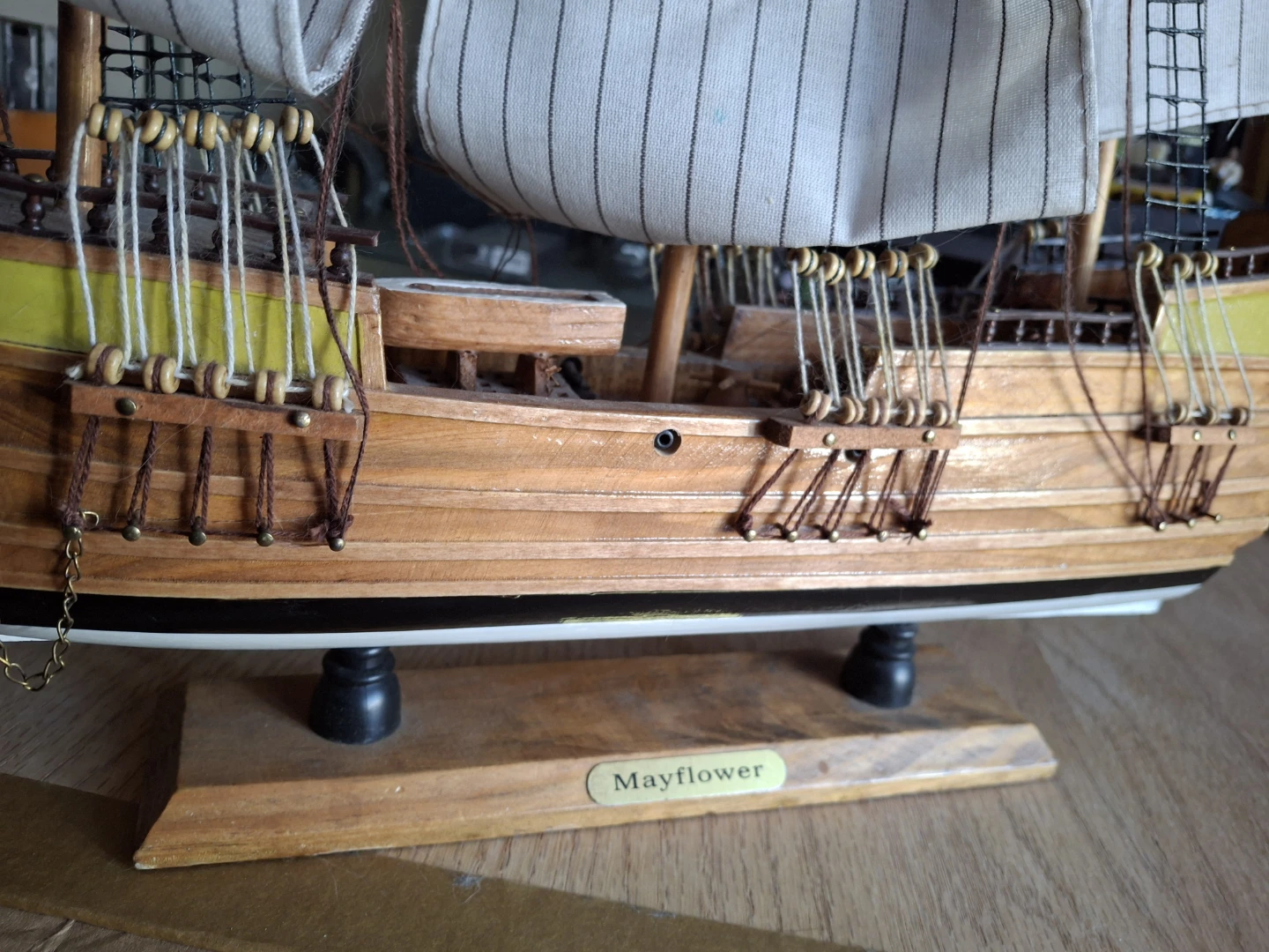 Mayflower Model Ship - photo 2