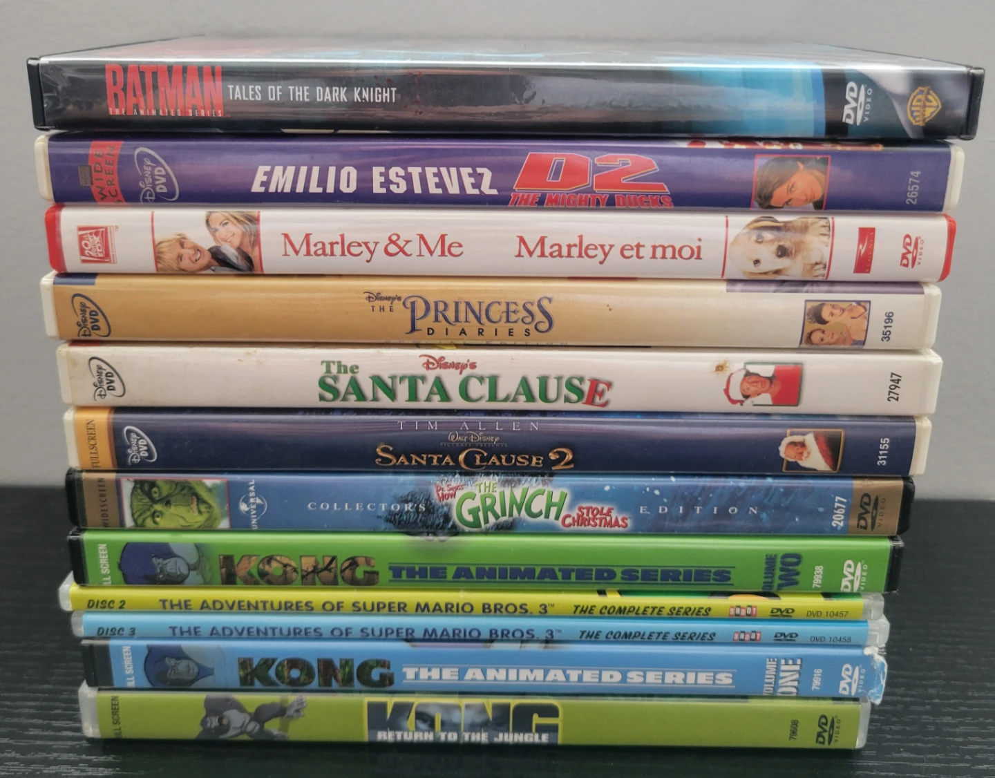 10 kids/family DVDs: Batman, The Grinch, Kong, and more