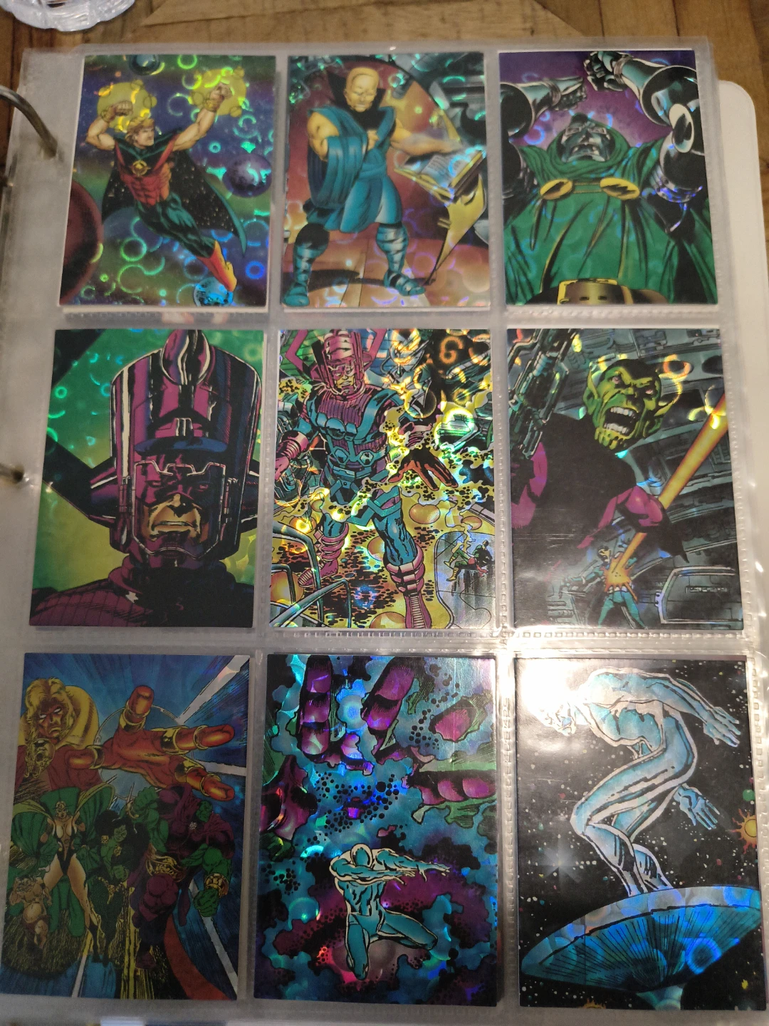 Silver Surfer Trading Cards Collection (1992)