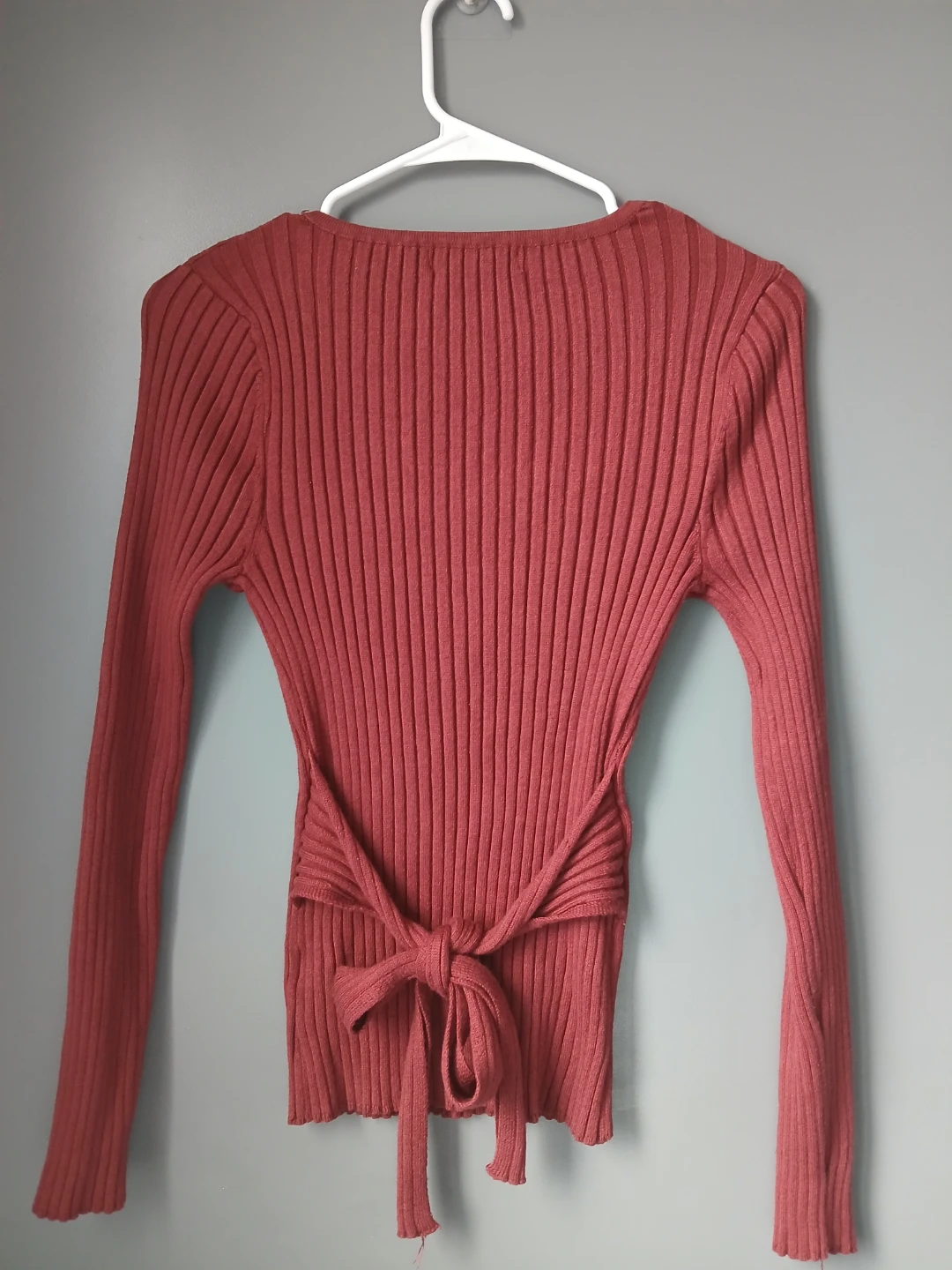 Almost Famous Ribbed Square Neck Sweater - photo 3